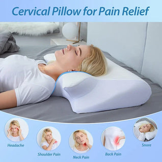 LumaRest™ Ergonomic Memory Foam Pillow