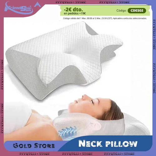 LumaRest™ Ergonomic Memory Foam Pillow