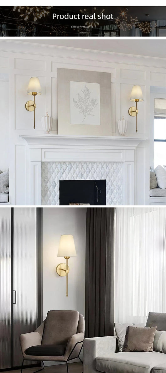Wireless Wall Sconce with Remote (2 Pack)